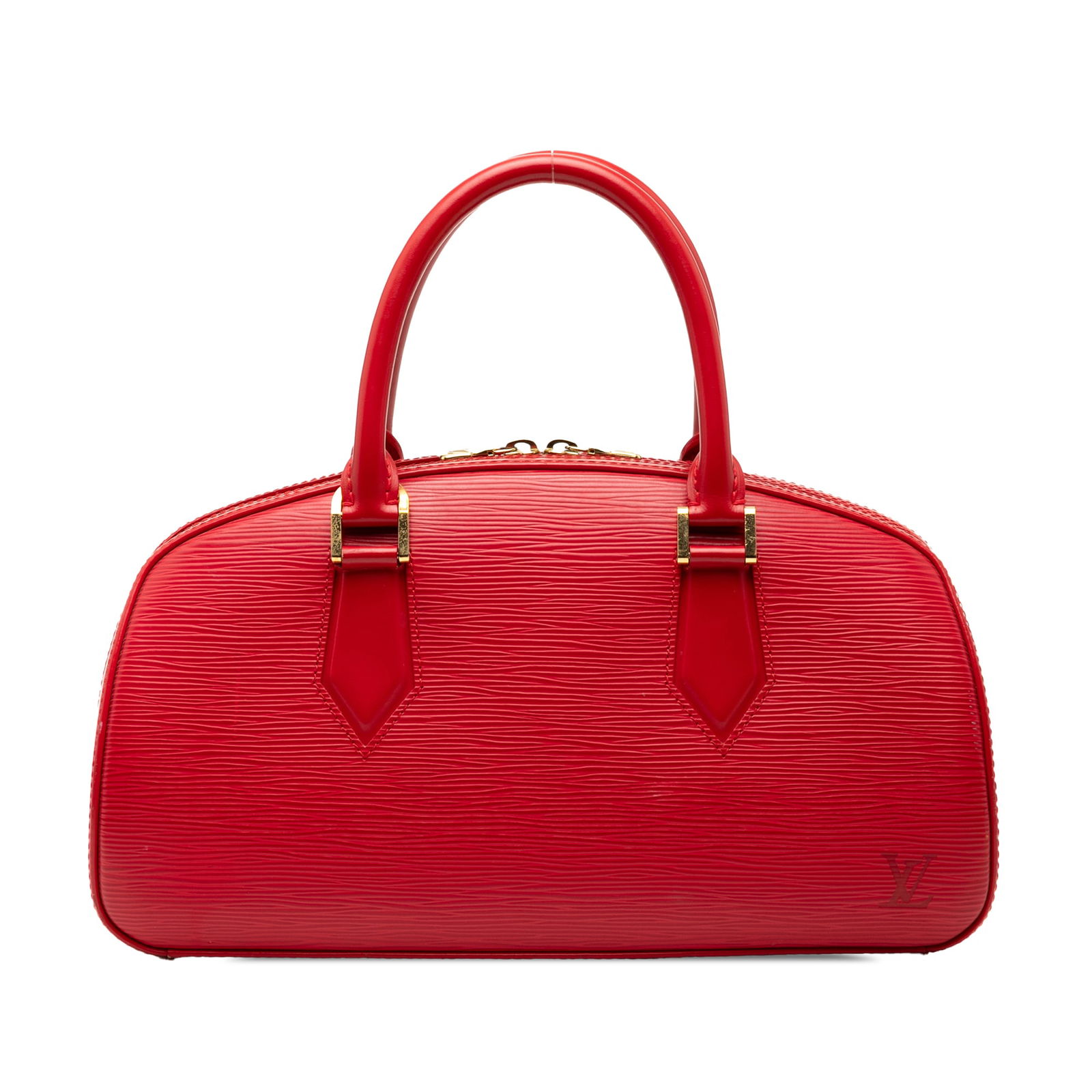 Louis Vuitton Epi Jasmine Red Leather Handbag (1 of 7)