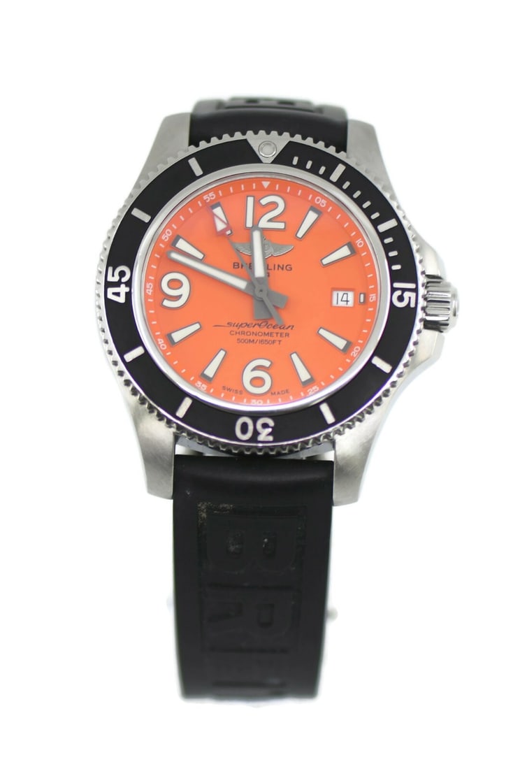 Breitling Superocean A17366 Stainless Steel Watch with Box and Papers (1 of 5)