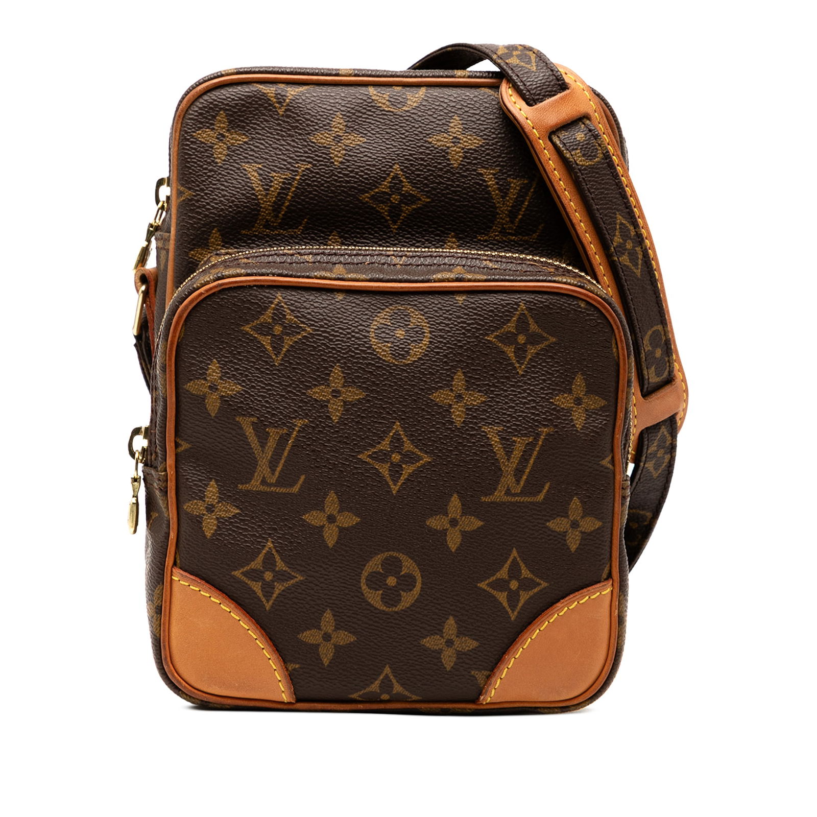 Louis Vuitton Monogram Amazone Bag with Vachetta Leather Trim (1 of 7)