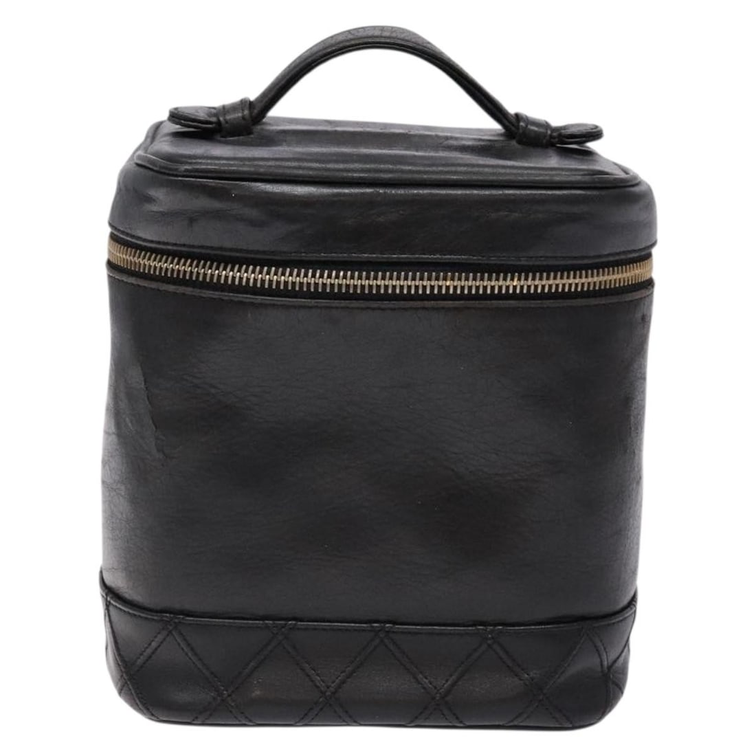 Chanel Black Vanity Bag with Top Handle (1 of 2)