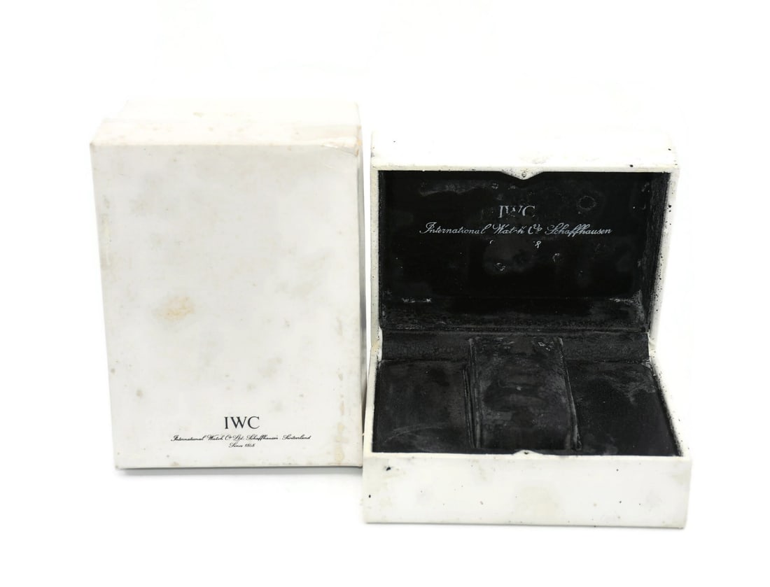 IWC White Presentation Watch Box 6x5x4 Inches 100% Authentic (1 of 2)