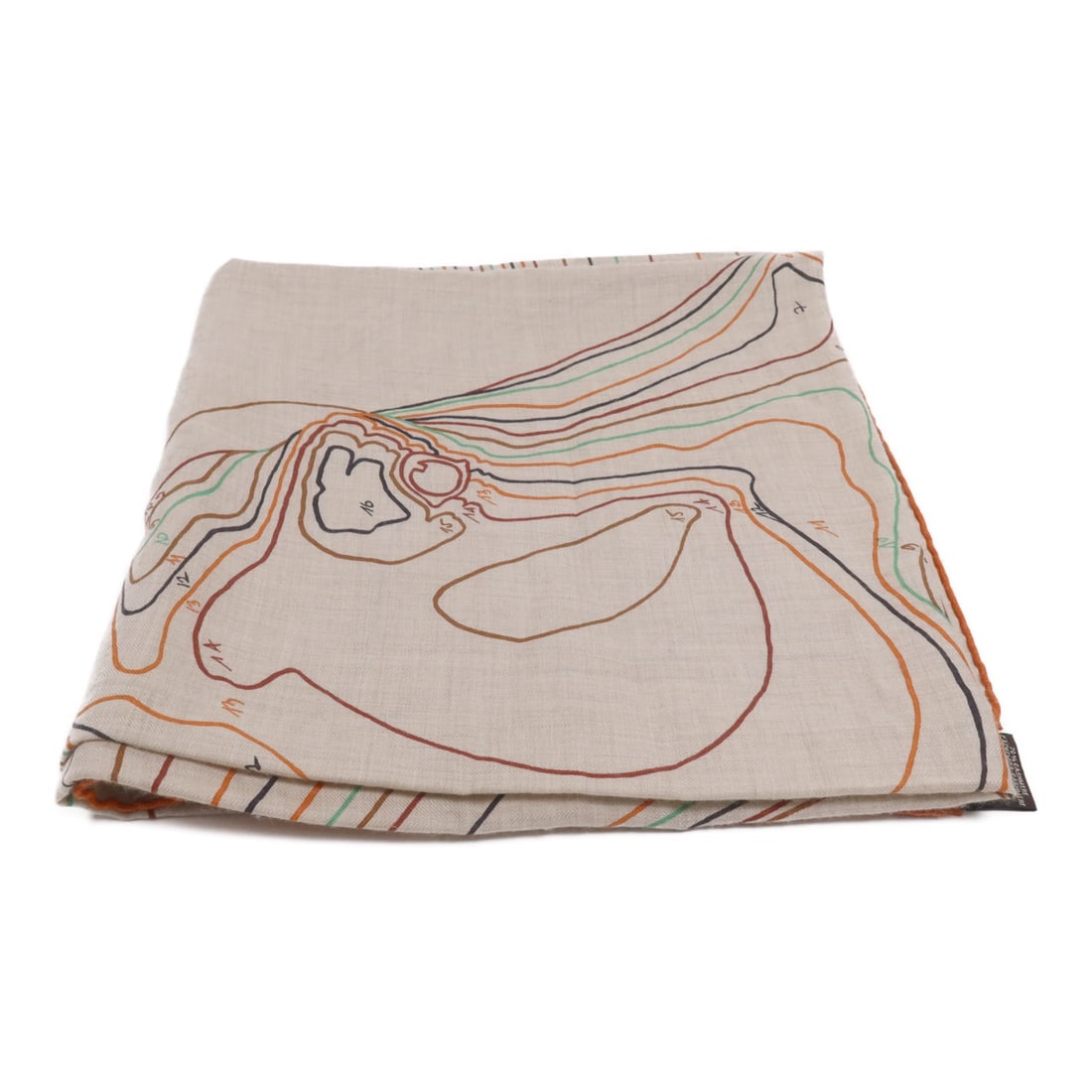 HERMES Multicolor Silk Scarf 140x140 Made in France (1 of 17)