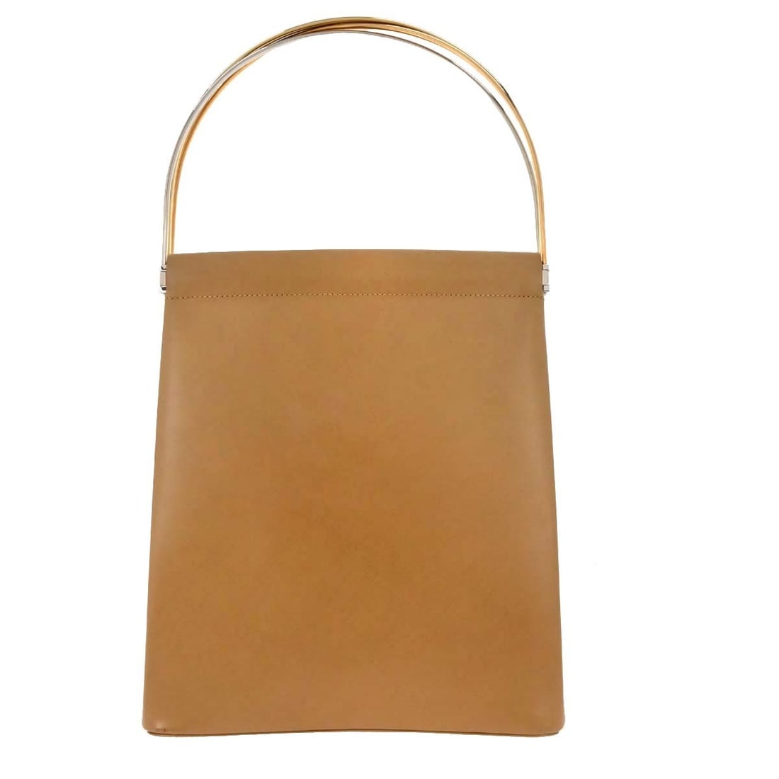 Beige Trinity handbag by Cartier with minor interior scuffs (1 of 1)