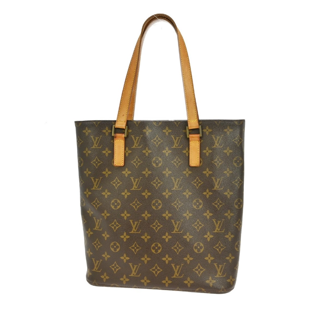 Vavin Brown Tote Bag by Louis Vuitton: Vavin Brown Tote Bag by Louis Vuitton This pre-owned Louis Vuitton Vavin tote bag features a brown exterior and is designed for women. The bag shows noticeable scuffs, scratches, and discoloration on
