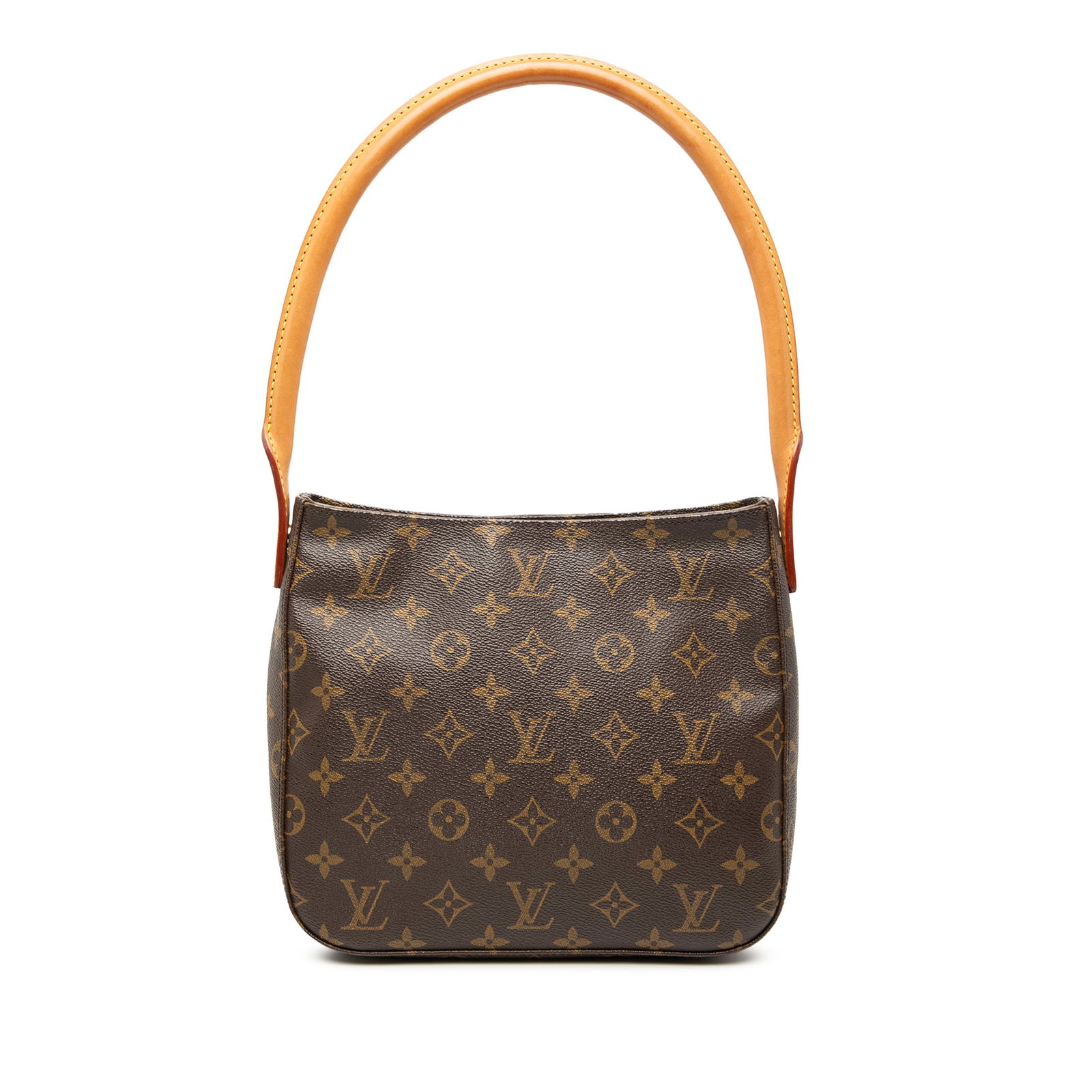 Louis Vuitton Monogram Looping MM Bag with Vachetta Strap (1 of 7)