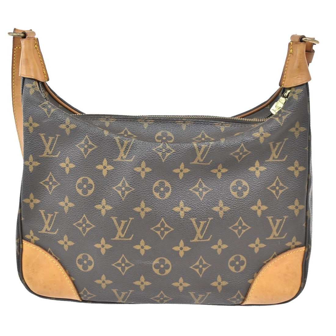 Pre-Owned Louis Vuitton Boulogne Shoulder Bag in Brown (1 of 2)