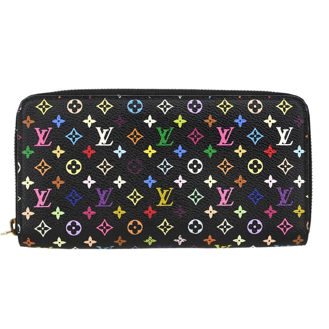 Multicolour Louis Vuitton Zippy NM Long Wallet for Women: Multicolour Louis Vuitton Zippy NM Long Wallet for Women This Louis Vuitton Zippy Wallet NM Multicolour is designed for women and features a spacious interior. The exterior is in good condition, showi