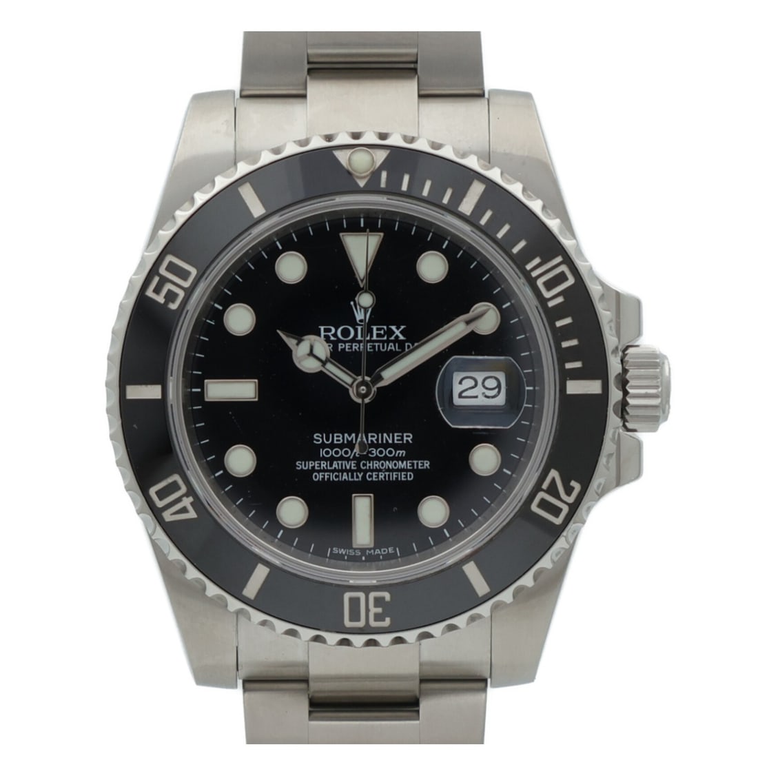 Rolex Submariner 116610LN Black Dial Stainless Steel Automatic Wristwatch (1 of 17)