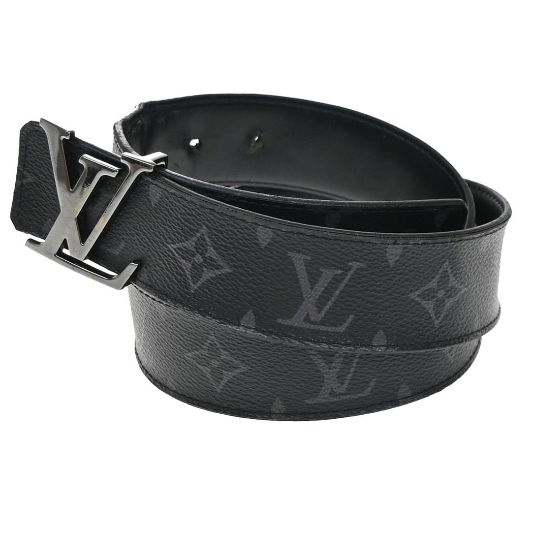 Pre-owned Louis Vuitton Black LV Initiales Women's Belt (1 of 2)