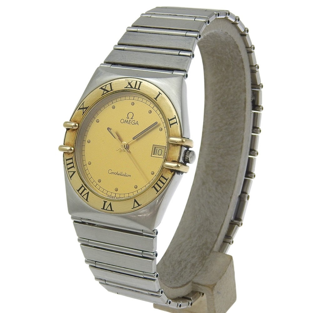 Constellation 95 quartz wristwatch by Omega for unisex wear (1 of 2)