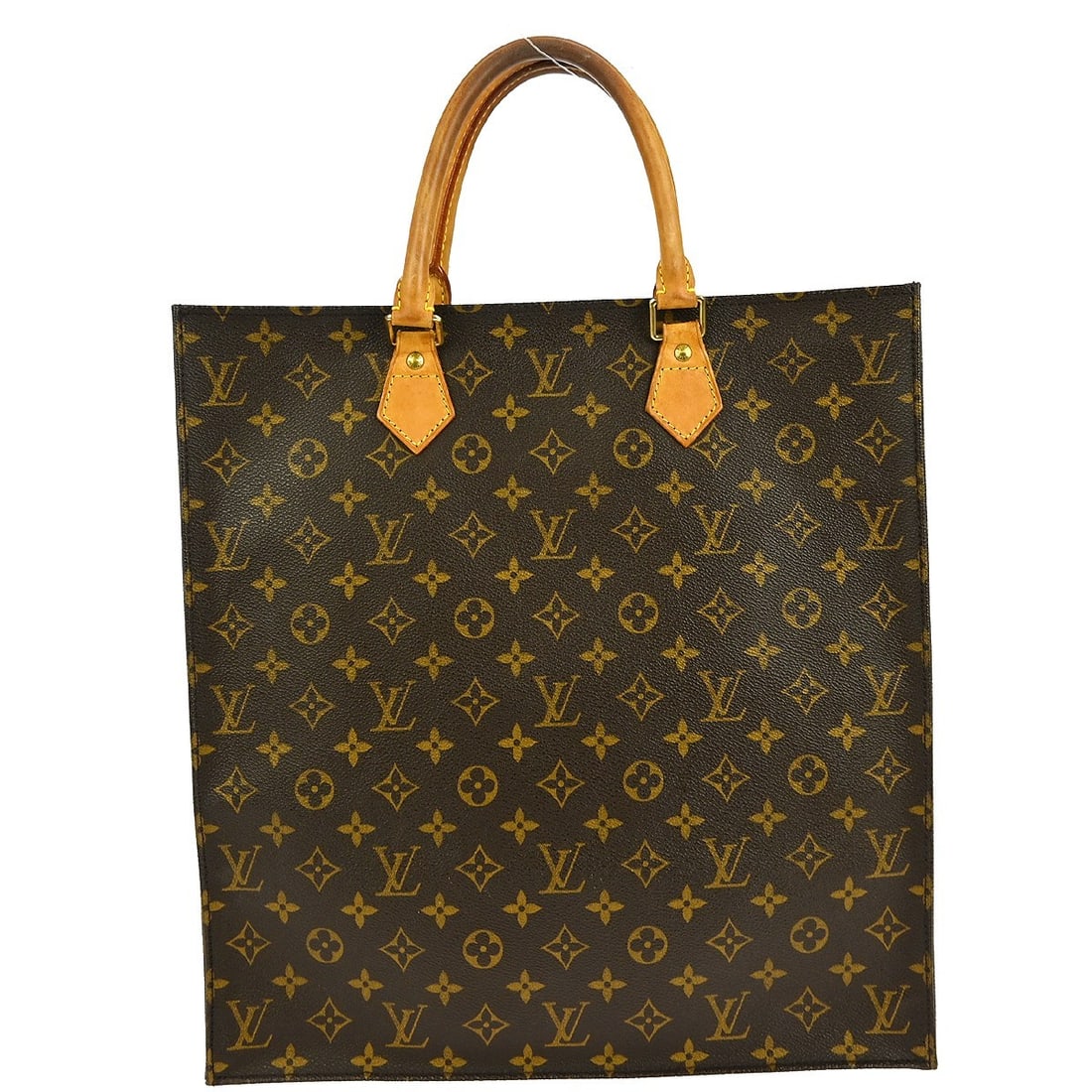 Louis Vuitton Monogram Sac Plat Tote Bag M51140 Vintage (1 of 10)