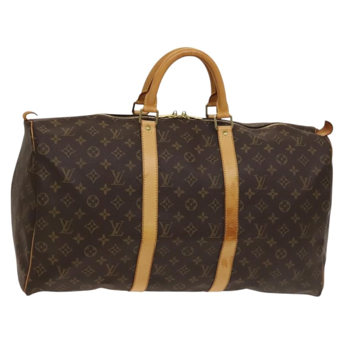 Louis Vuitton Keepall 50 Boston Travel Bag in Brown (1 of 1)