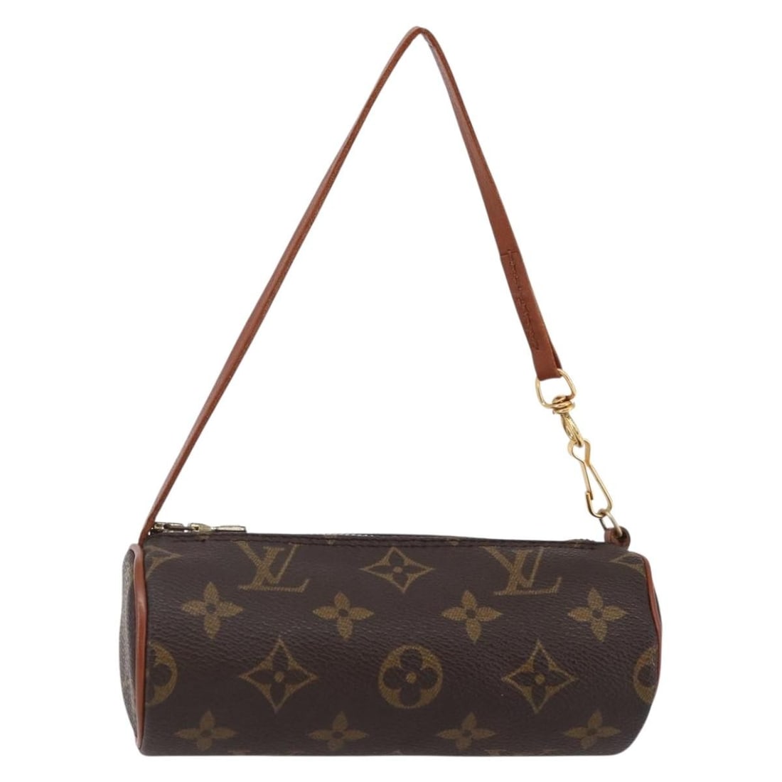 Louis Vuitton Monogram Papillon Pouch BA6660 Authentic Canvas Bag: Louis Vuitton Monogram Papillon Pouch BA6660 Authentic Canvas Bag This authentic LOUIS VUITTON Monogram Papillon Pouch is a stylish accessory crafted from durable monogram canvas. Featuring an iconic