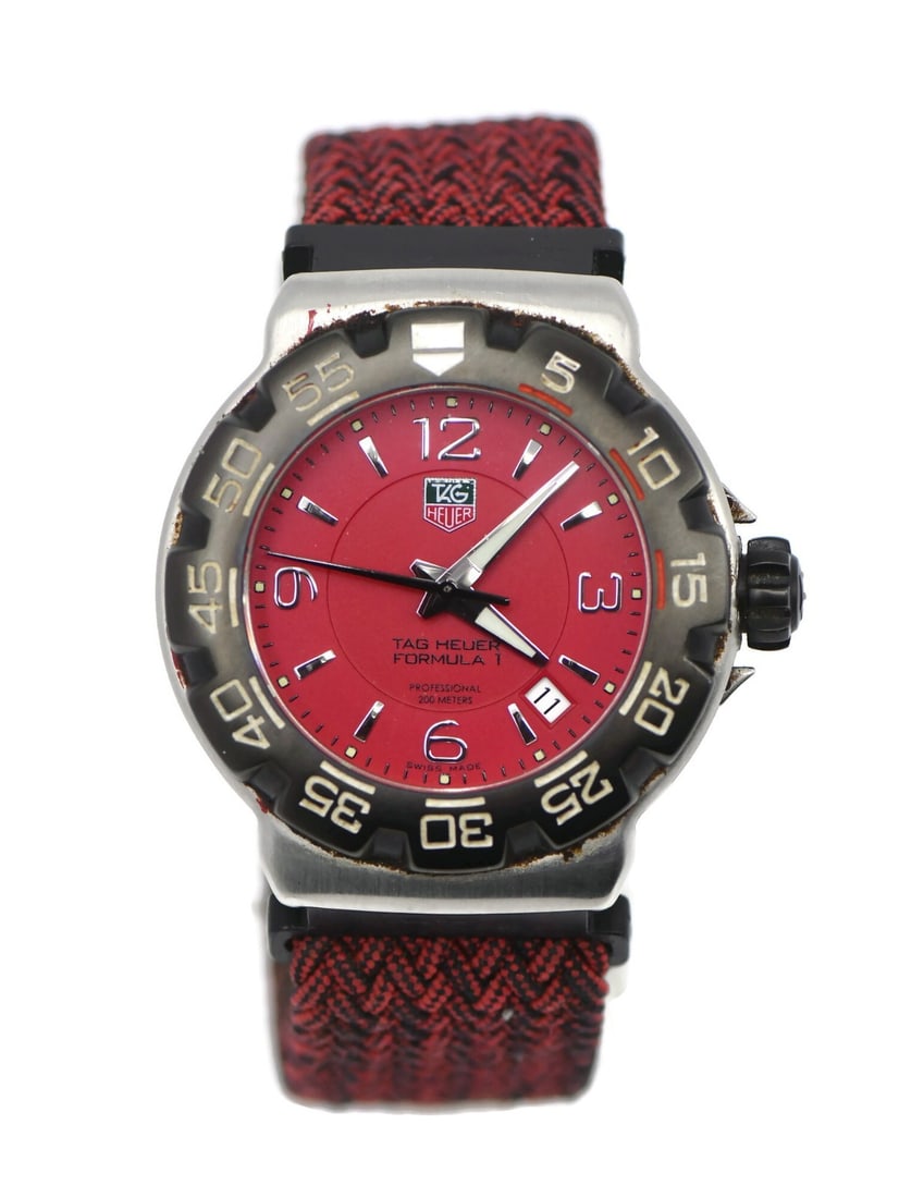 TAG Heuer Formula 1 WAC1113 Stainless Steel Quartz Sport Watch (1 of 5)