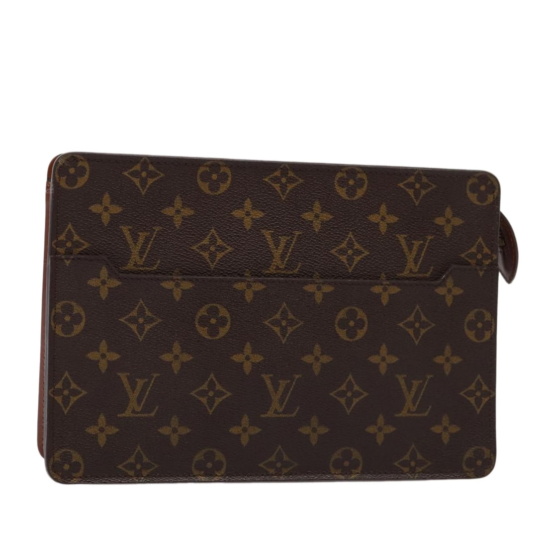 LOUIS VUITTON Monogram Pochette Homme Clutch Bag M51795 Authentic France (1 of 18)