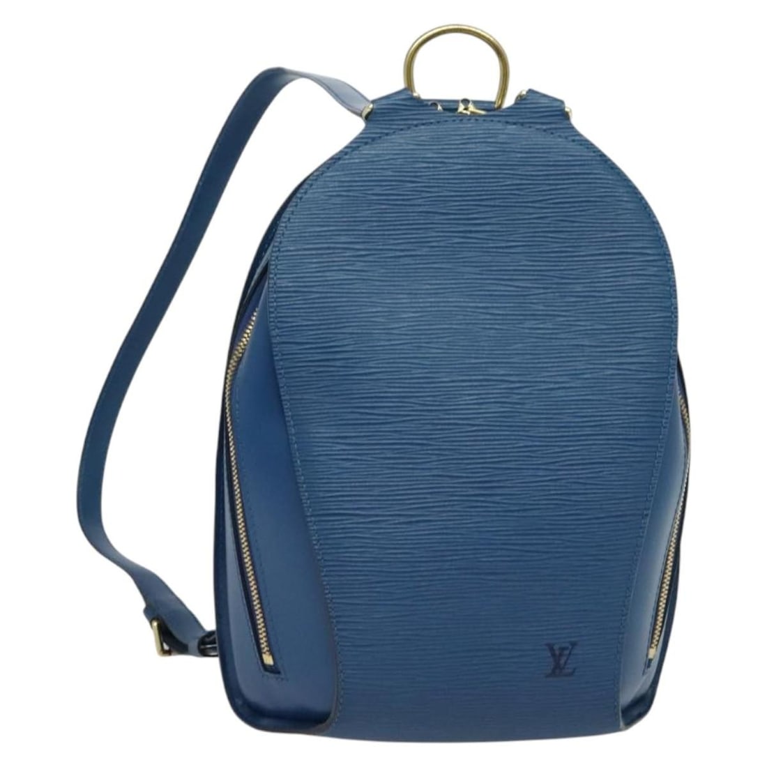 Louis Vuitton Epi Mabillon Backpack Blue M52235 Authentic France (1 of 18)