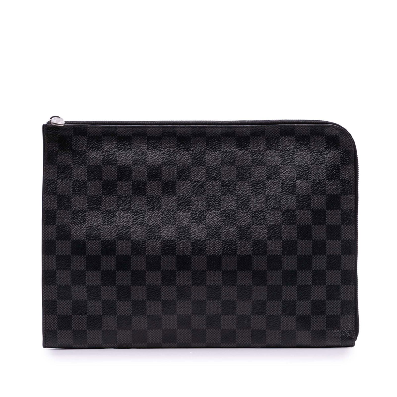 Louis Vuitton Damier Graphite Pochette Jour GM Bag Black Canvas (1 of 11)