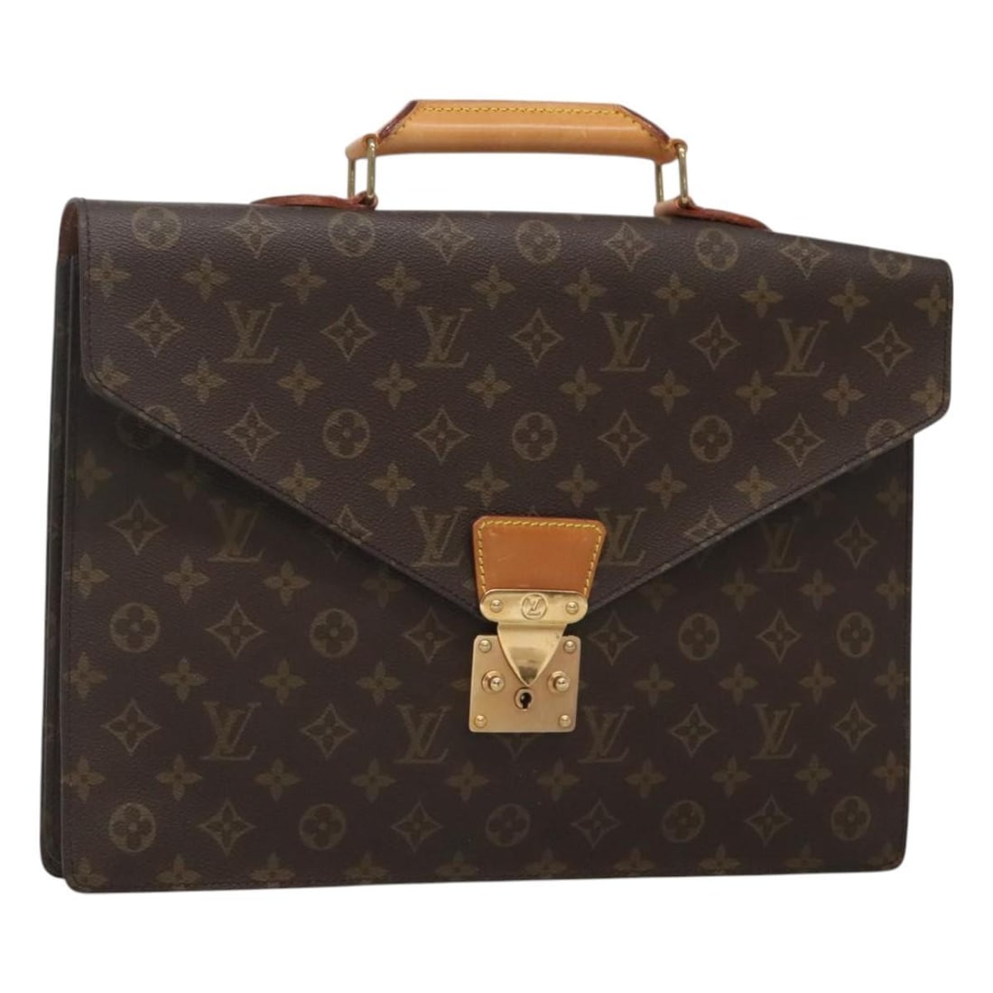 LOUIS VUITTON Monogram Serviette Conseiller Briefcase M53331 Authenticated (1 of 18)