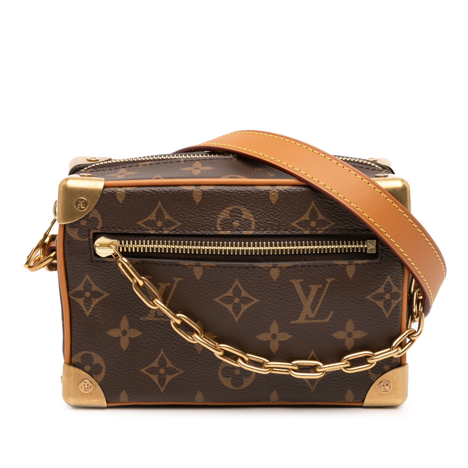 Louis Vuitton Monogram Legacy Mini Soft Trunk Bag with Leather Trim (1 of 11)