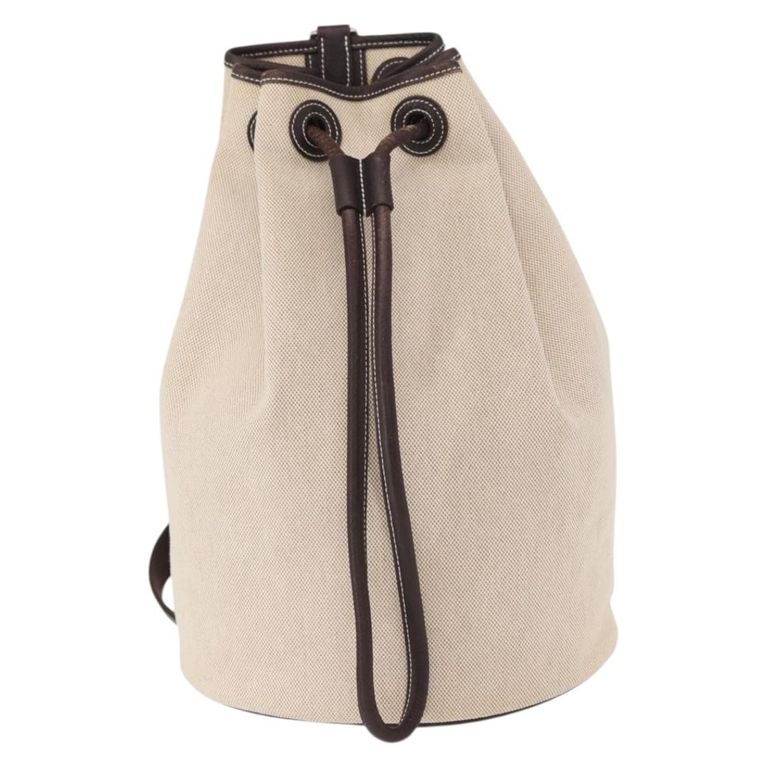 Recif Drawstring Shoulder Bag in Beige by Hermes (1 of 2)