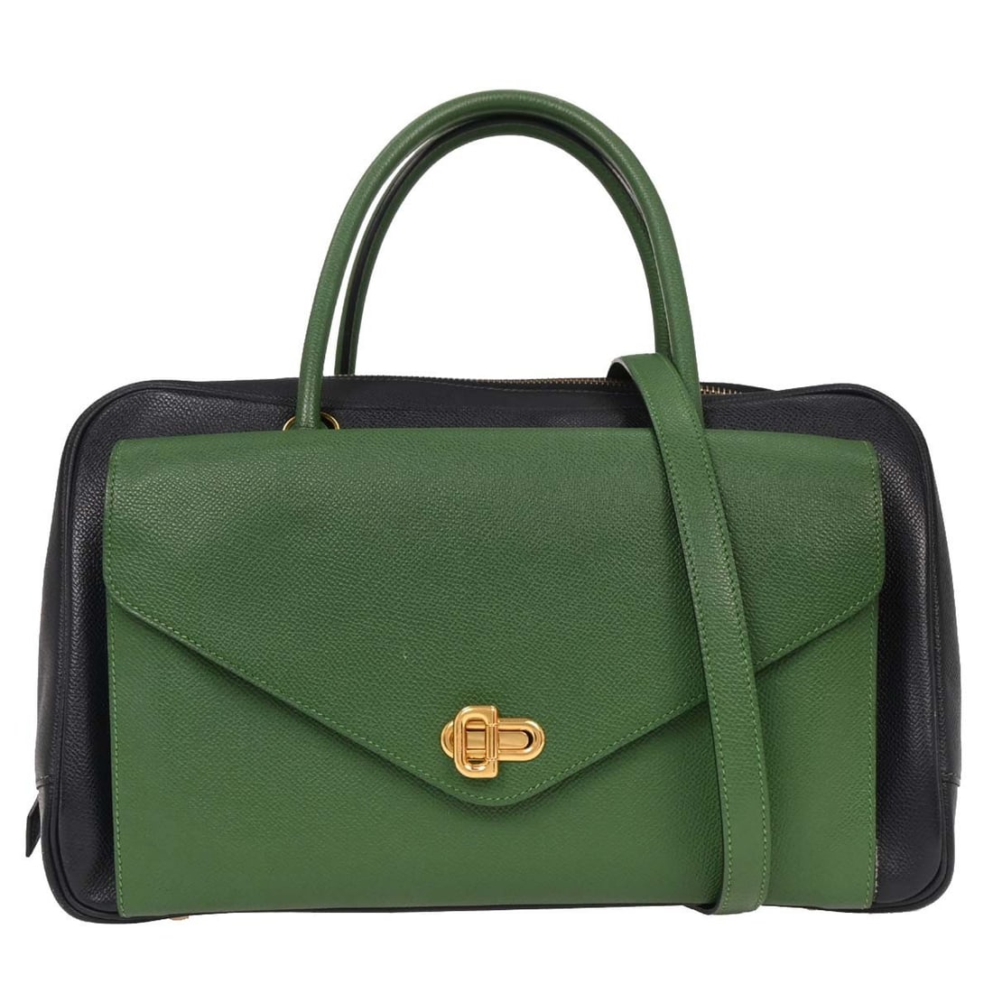 Hermes Lorraine green handbag pre-owned (1 of 1)