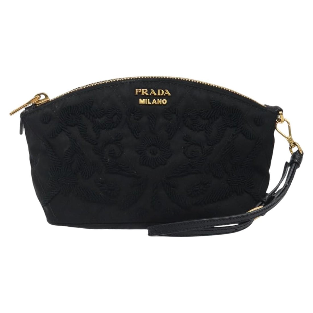 Black Vintage Clutch Pouch by Prada (1 of 2)
