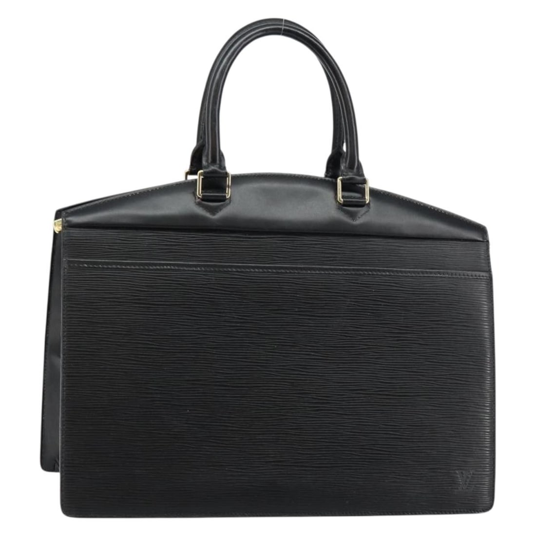 Authentic Louis Vuitton Epi Riviera Hand Bag Noir M48182 (1 of 18)