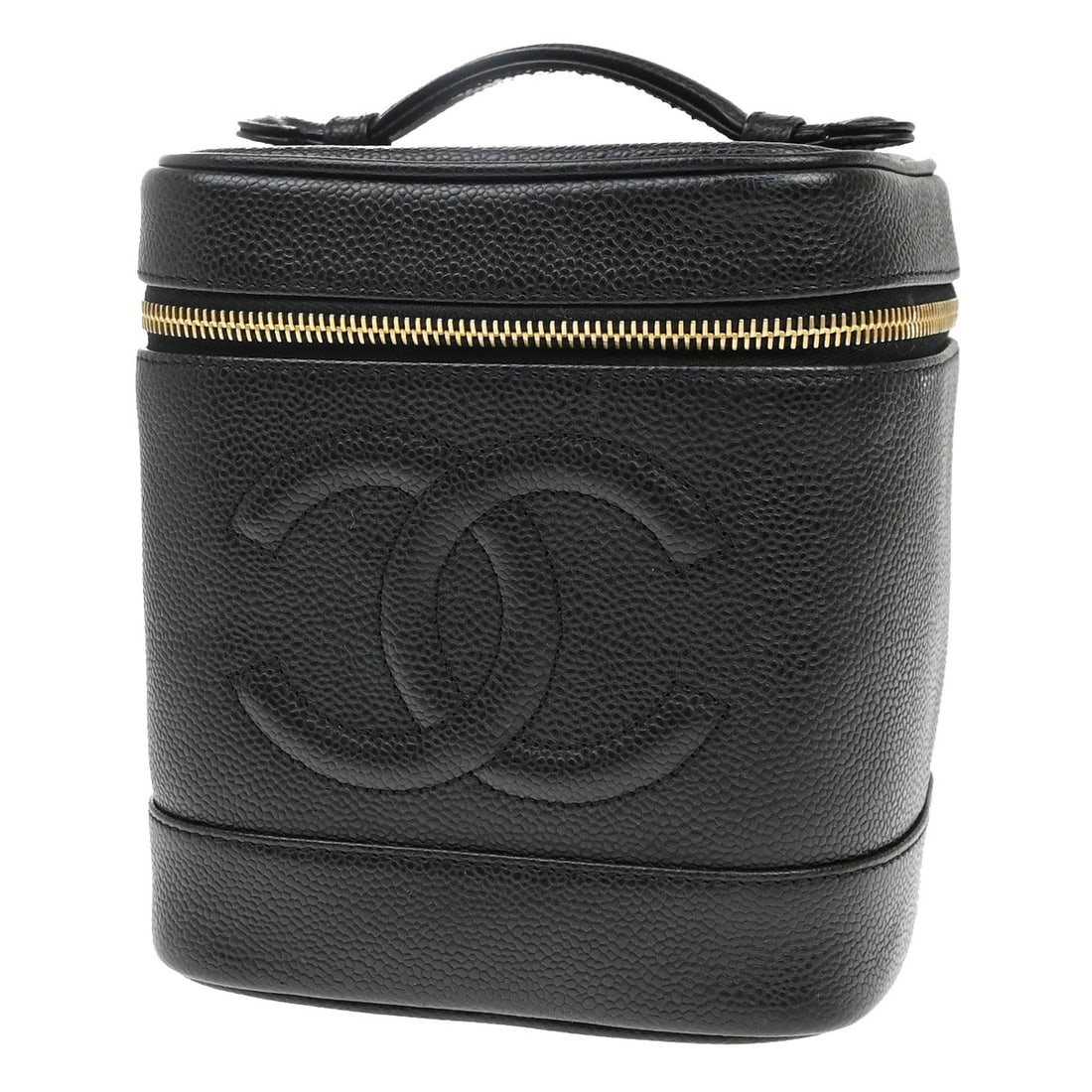 Timeless Black Vanity Handbag from Chanel Vintage Collection (1 of 1)