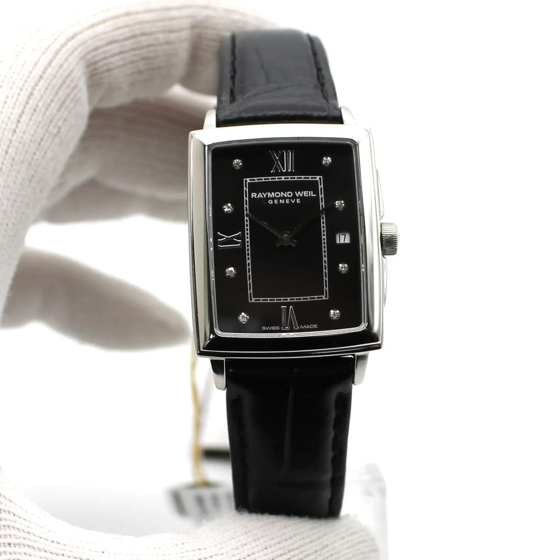 Raymond Weil Toccata Luxury Quartz Watch Black Diamond Dial 5925-STC-00295 (1 of 7)