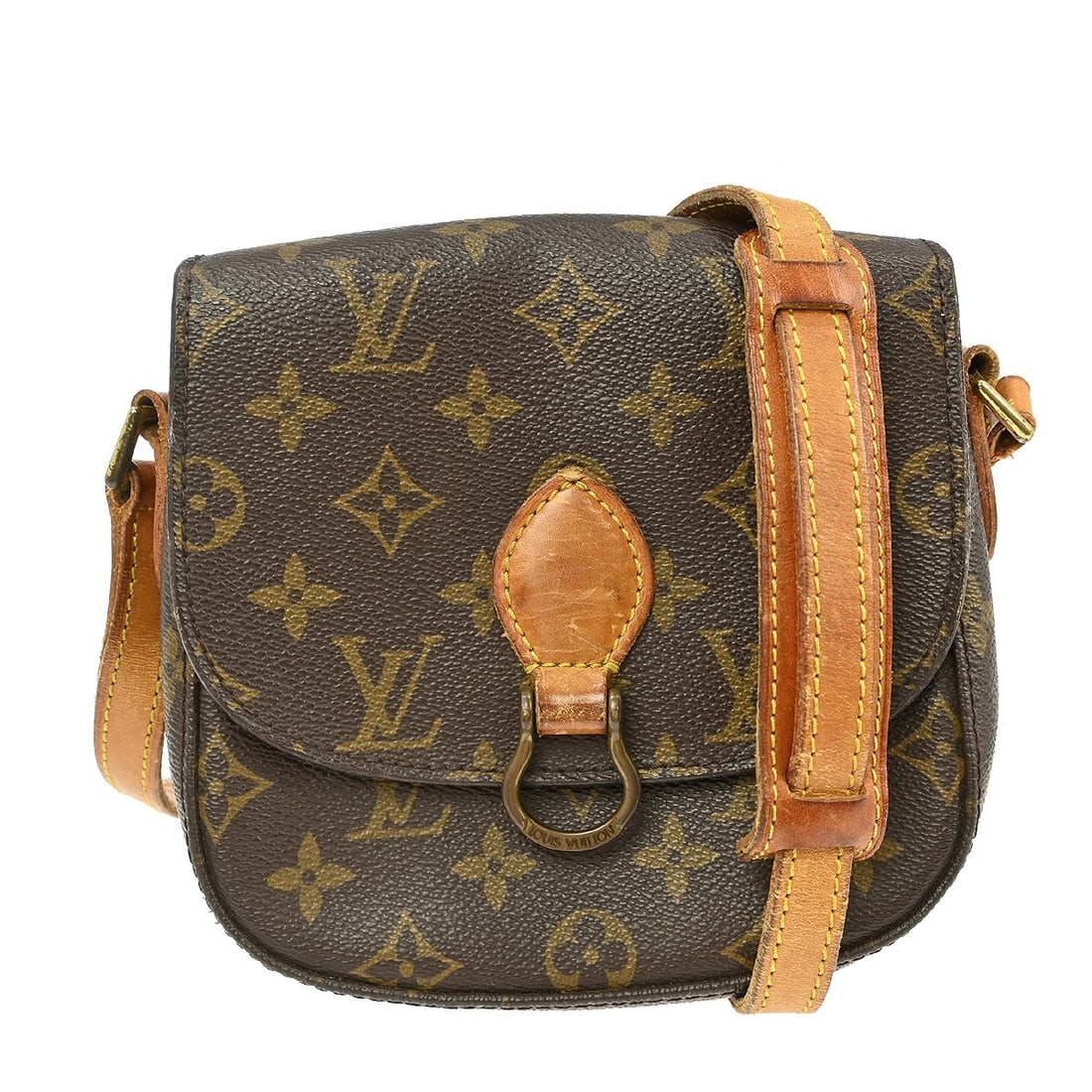 Louis Vuitton Saint Cloud PM Monogram Canvas Vintage Shoulder Bag M51244 (1 of 11)