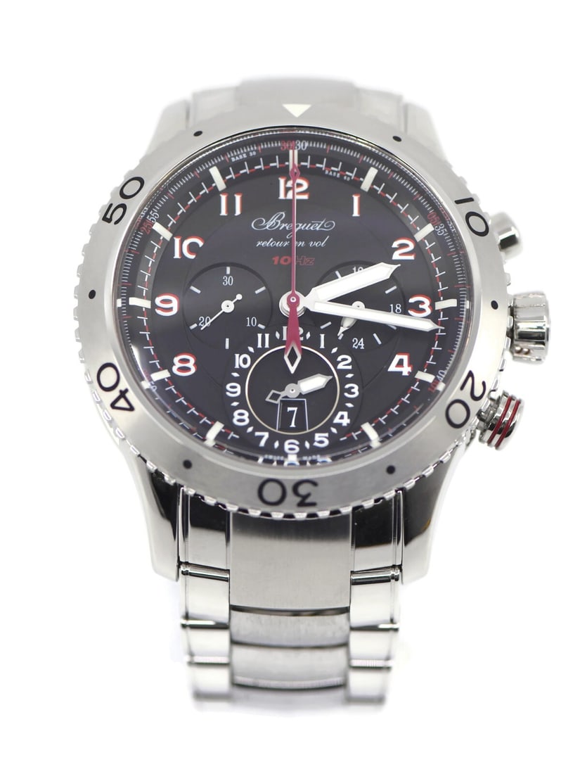 Type XXII Flyback Chronograph Automatic Steel Wristwatch Ref 3880ST with Box (1 of 6)