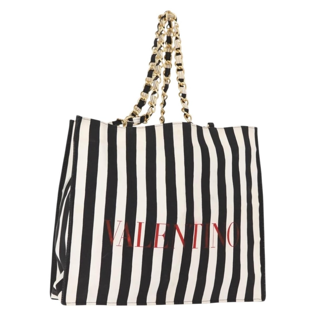 Vlogo Large Black Tote by Valentino Garavani: Vlogo Large Black Tote by Valentino Garavani This pre-owned Valentino Garavani Vlogo tote bag in black features a spacious design suitable for everyday use. The bag shows signs of wear, including surf