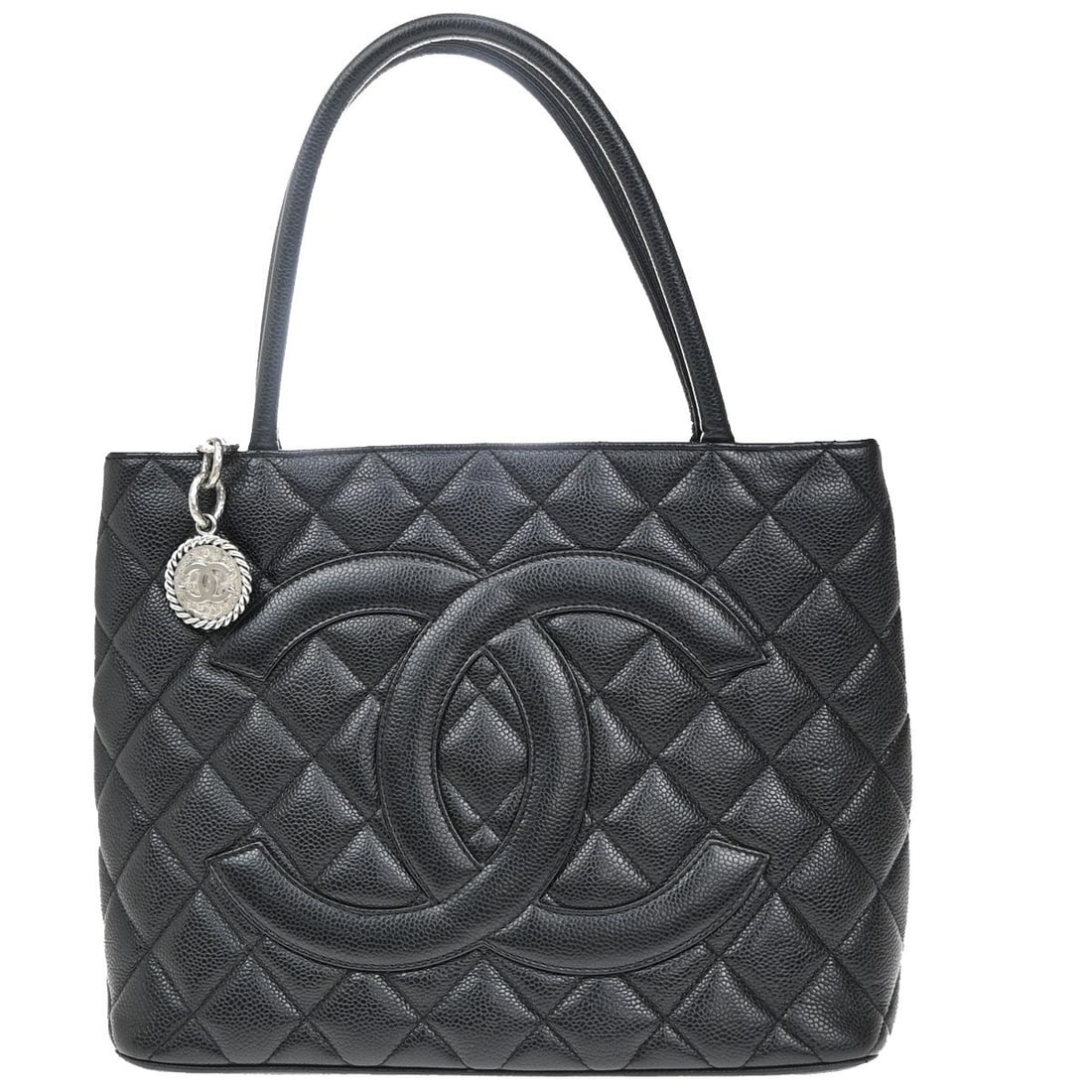 Chanel Black Medallion Tote Bag (1 of 1)