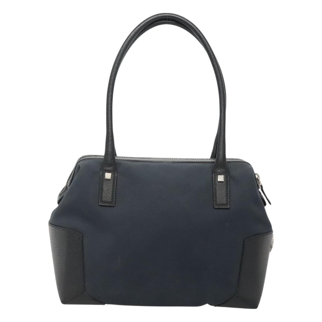 Black Vintage Salvatore Ferragamo Leather Handbag for Women (1 of 2)