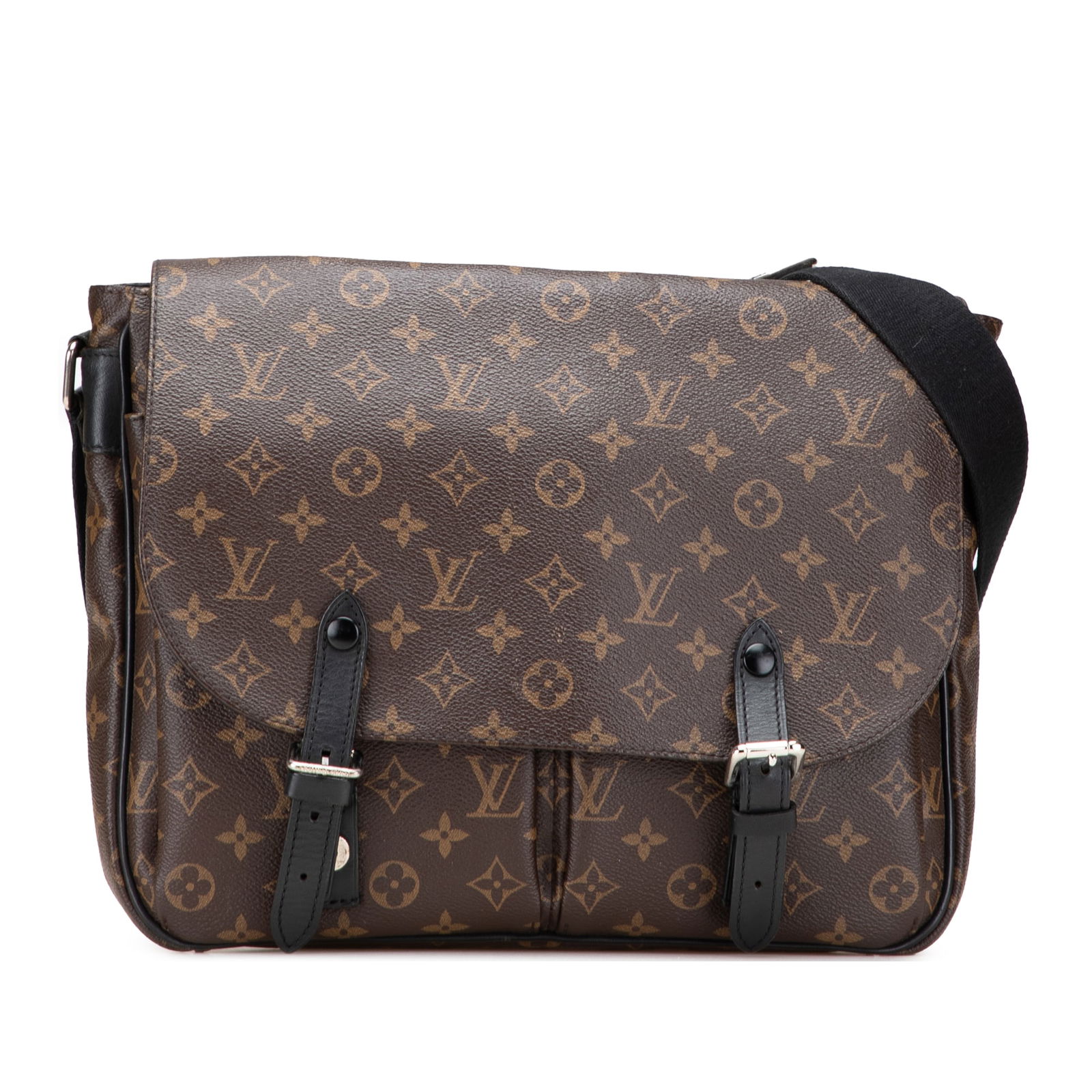 Louis Vuitton Monogram Macassar Christopher Messenger Bag Brown Canvas: Louis Vuitton Monogram Macassar Christopher Messenger Bag Brown Canvas The Louis Vuitton Monogram Macassar Christopher Messenger bag combines luxurious style with practical functionality. This elegant