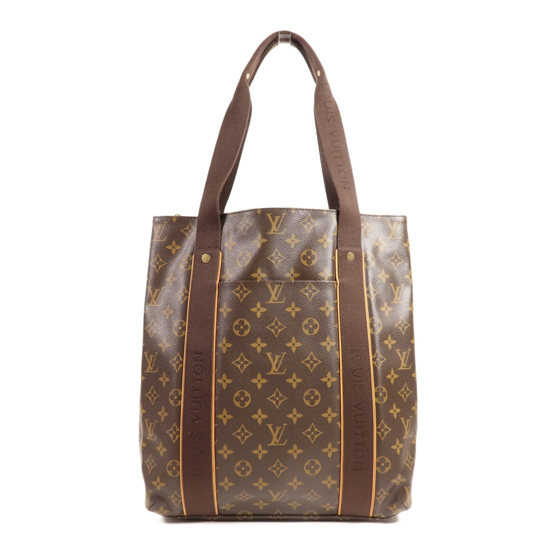 LOUIS VUITTON Cabas Beaubourg Tote Bag M53013 Monogram Brown (1 of 14)