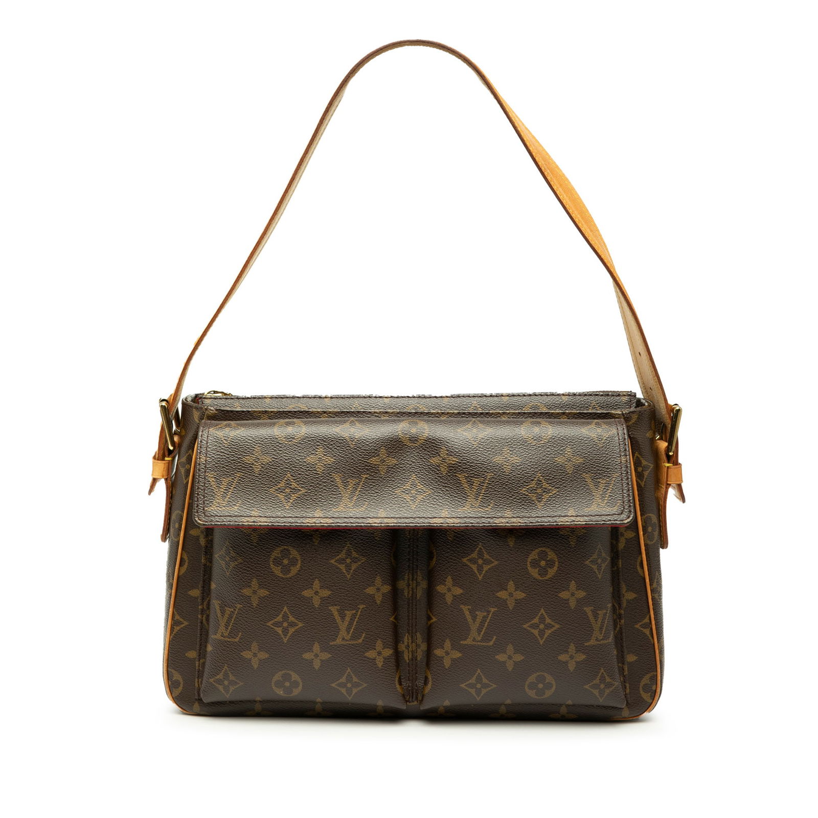 Louis Vuitton Monogram Viva Cite GM Bag with Vachetta Leather Trim (1 of 7)