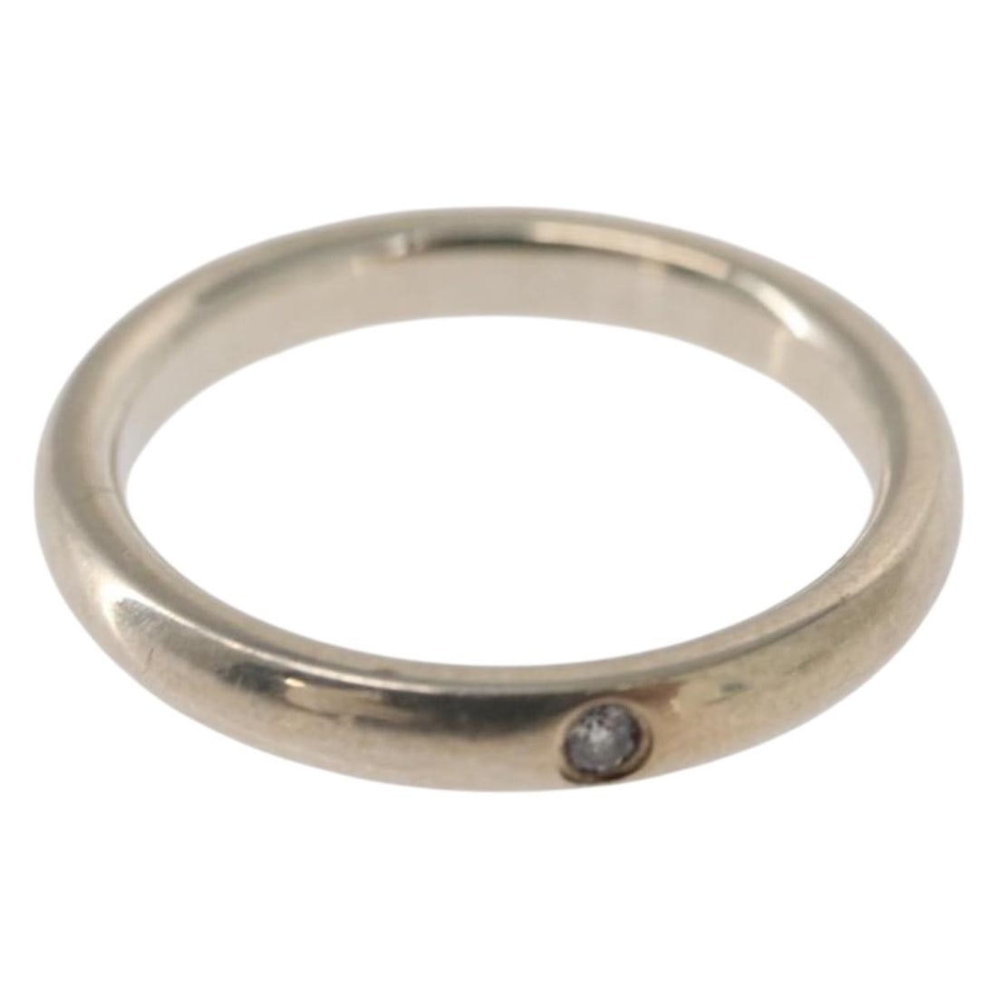 TIFFANY&Co. Stacking Ring Ag925 Silver Auth AM9617: TIFFANY&Co. Stacking Ring Ag925 Silver Auth AM9617 Discover the elegance of the TIFFANY&Co. Stacking Bundling Ring, expertly crafted in Ag925 silver. This exquisite ring features a classic design that