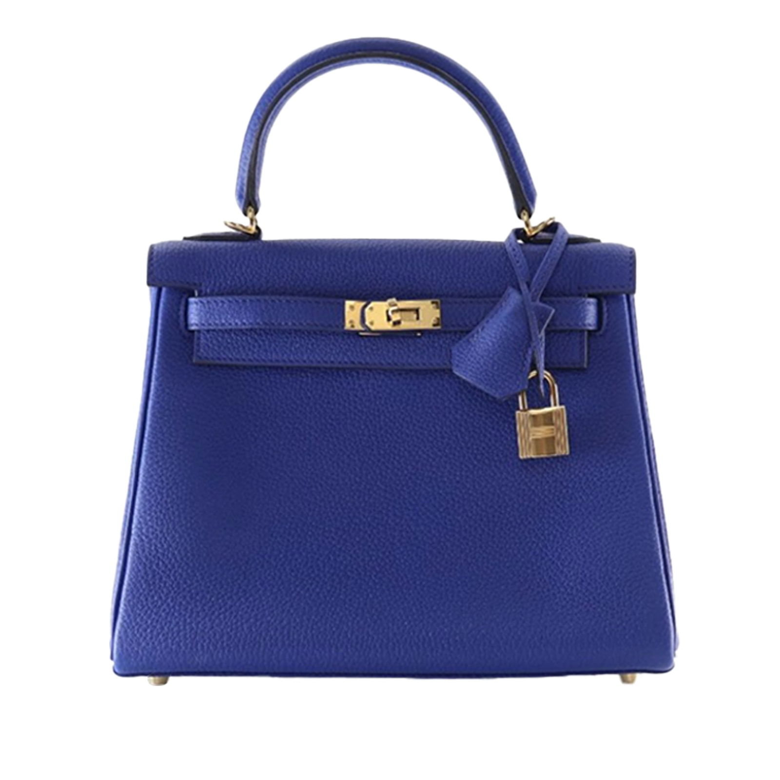 Bleu Royal Togo Leather Kelly II Retourne 25 Handbag by Hermes (1 of 15)