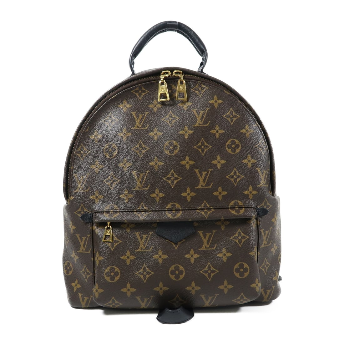 Louis Vuitton Palm Springs MM Backpack Monogram Macassar Brown GHW (1 of 13)