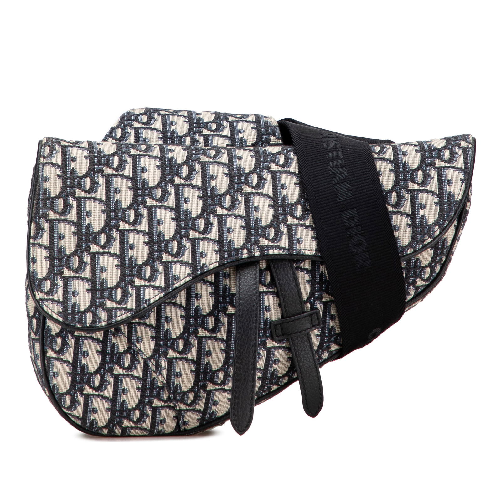 Dior Oblique Canvas Saddle Crossbody Bag Blue Italy: Dior Oblique Canvas Saddle Crossbody Bag Blue Italy The Dior Oblique Canvas Saddle Crossbody is an elegant and versatile bag crafted from durable canvas. It features a flat adjustable canvas strap for