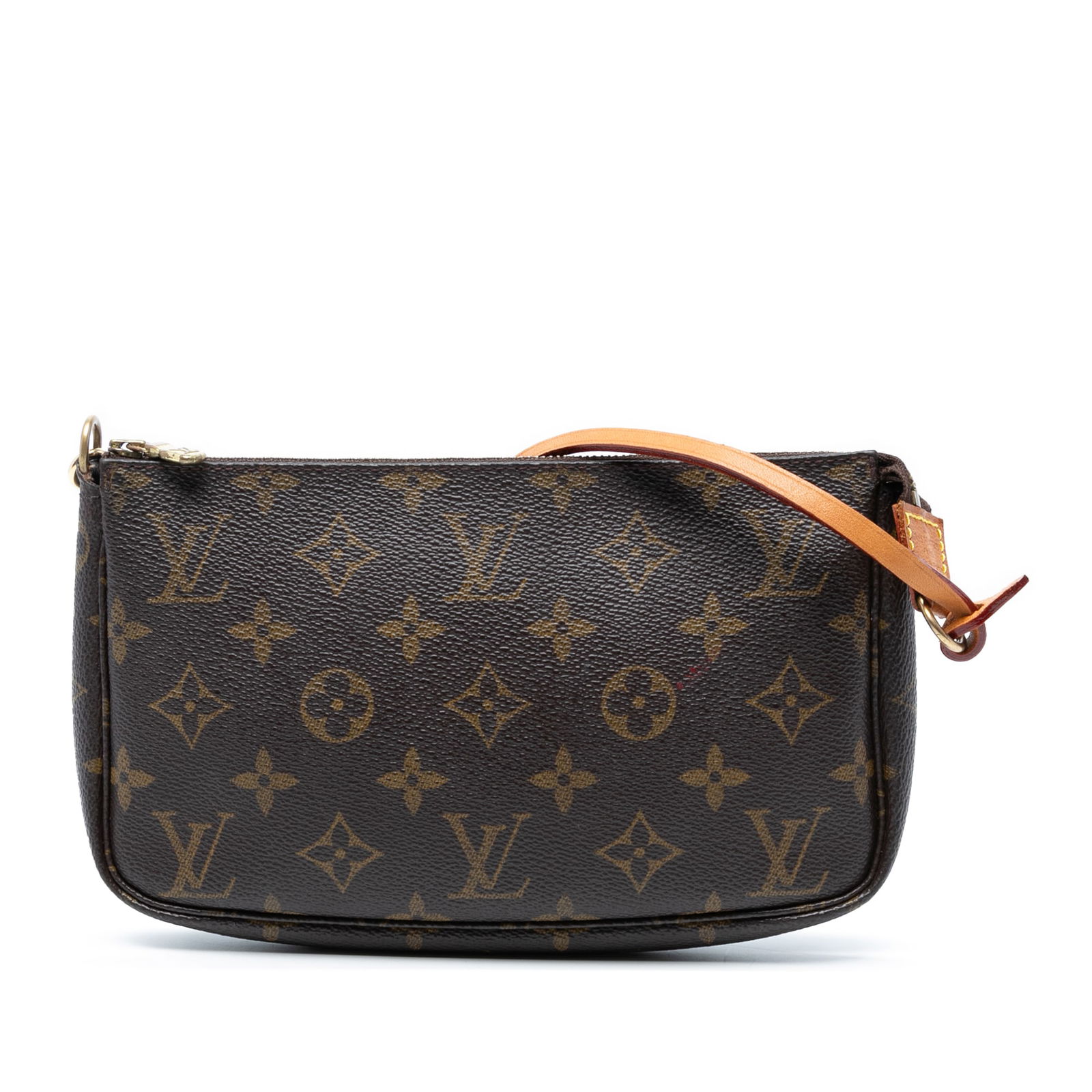 Louis Vuitton Monogram Pochette Accessoires Brown Canvas Bag (1 of 6)