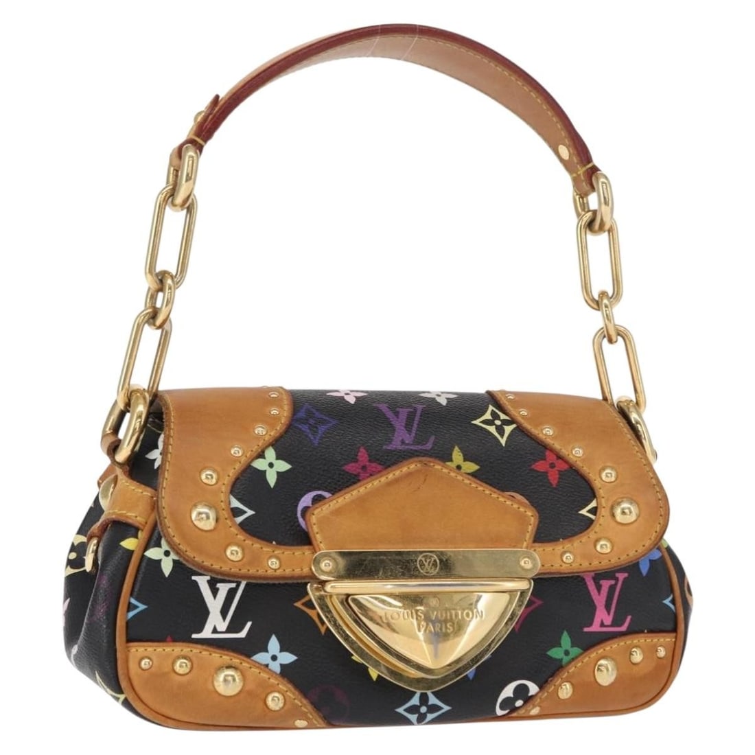 Louis Vuitton Multicolour Marilyn Shoulder Bag: Louis Vuitton Multicolour Marilyn Shoulder Bag This pre-owned Louis Vuitton Marilyn shoulder bag features a multicolour design and is intended for female use. The bag shows significant signs of wear,