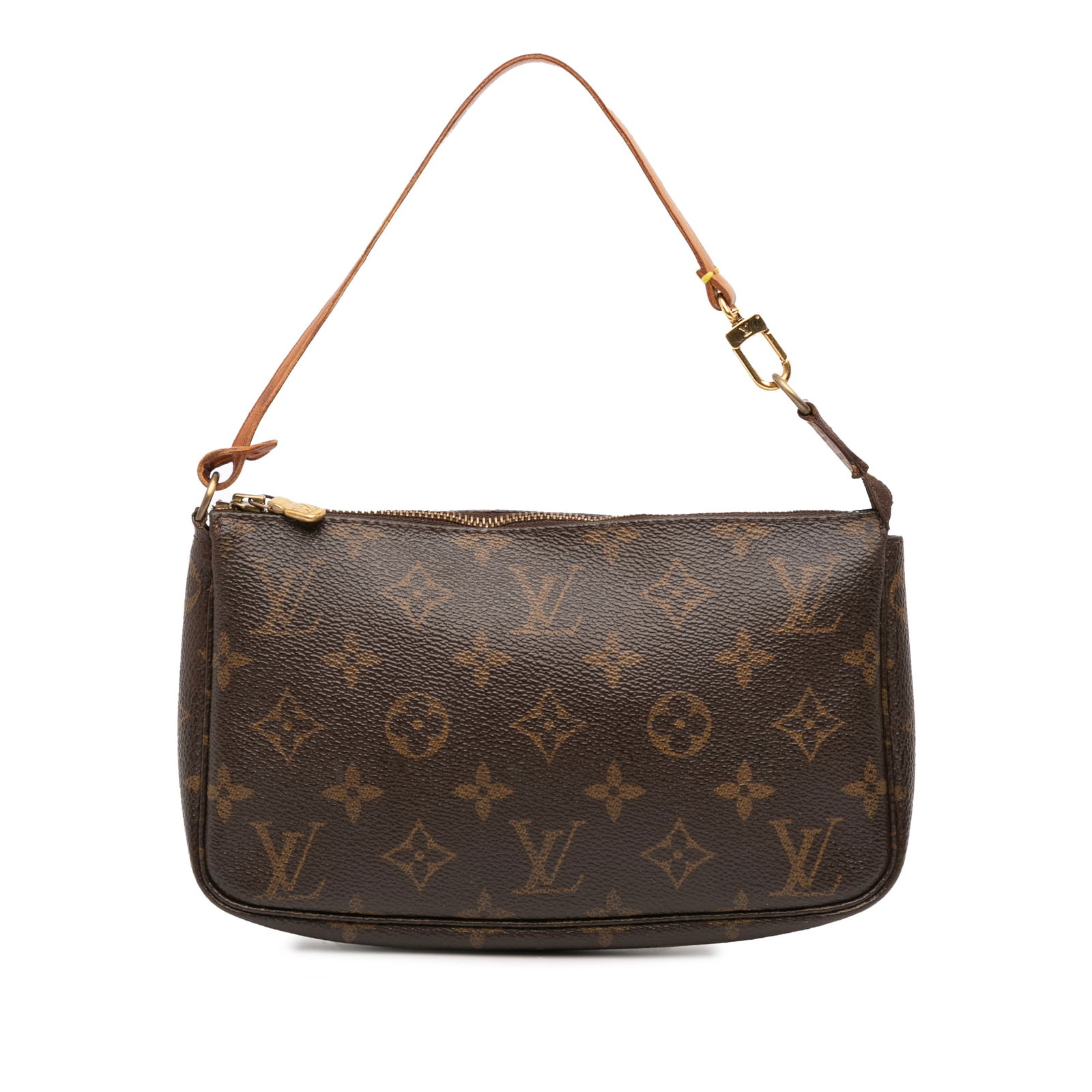 Louis Vuitton Monogram Pochette Accessoires Brown Canvas Bag (1 of 10)