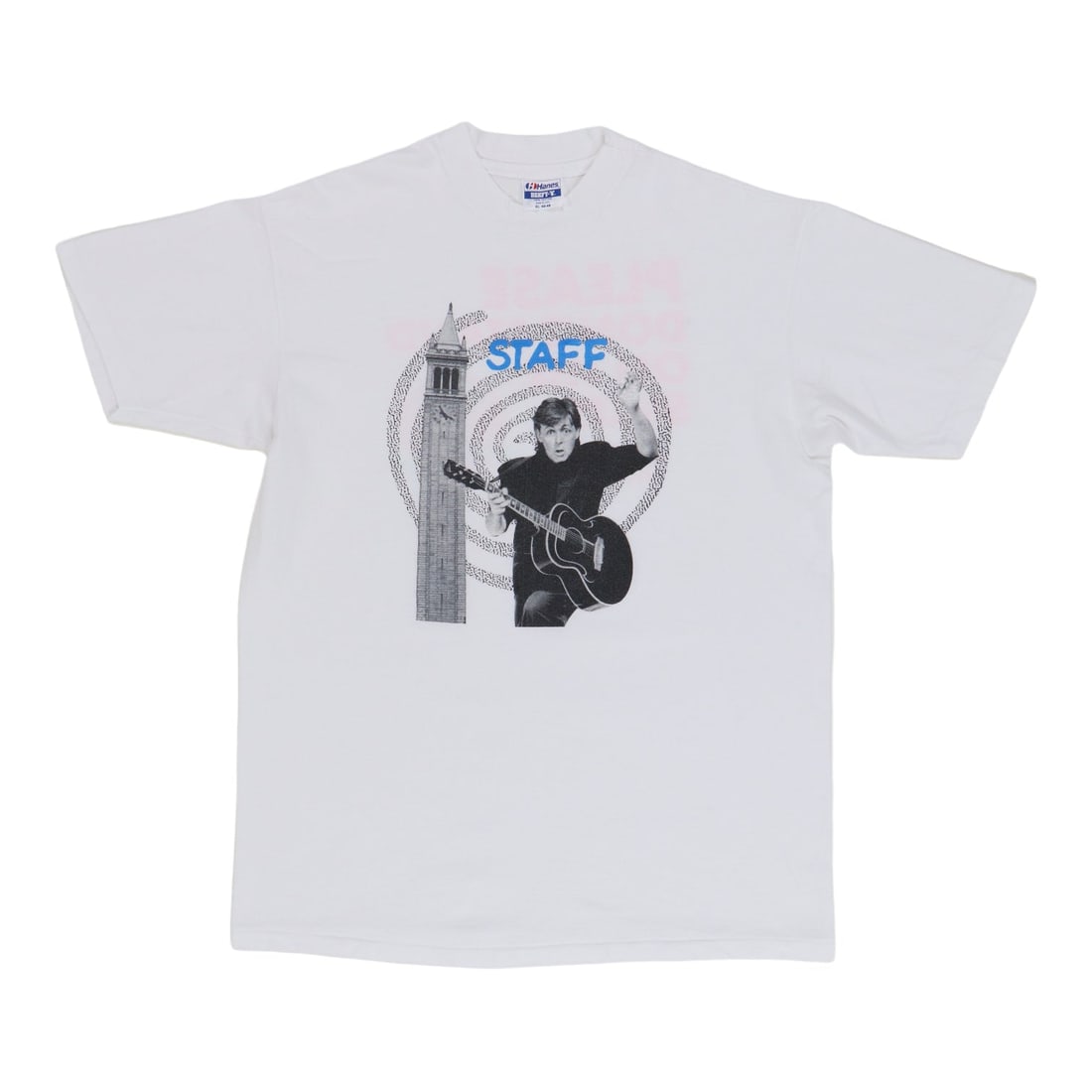 1990 Paul McCartney Berkeley Concert Shirt Bill Graham Vintage: 1990 Paul McCartney Berkeley Concert Shirt Bill Graham Vintage This original vintage 1990 Bill Graham Presents Paul McCartney Berkeley Concert Shirt is a must-have for fans and collectors alike. Featu