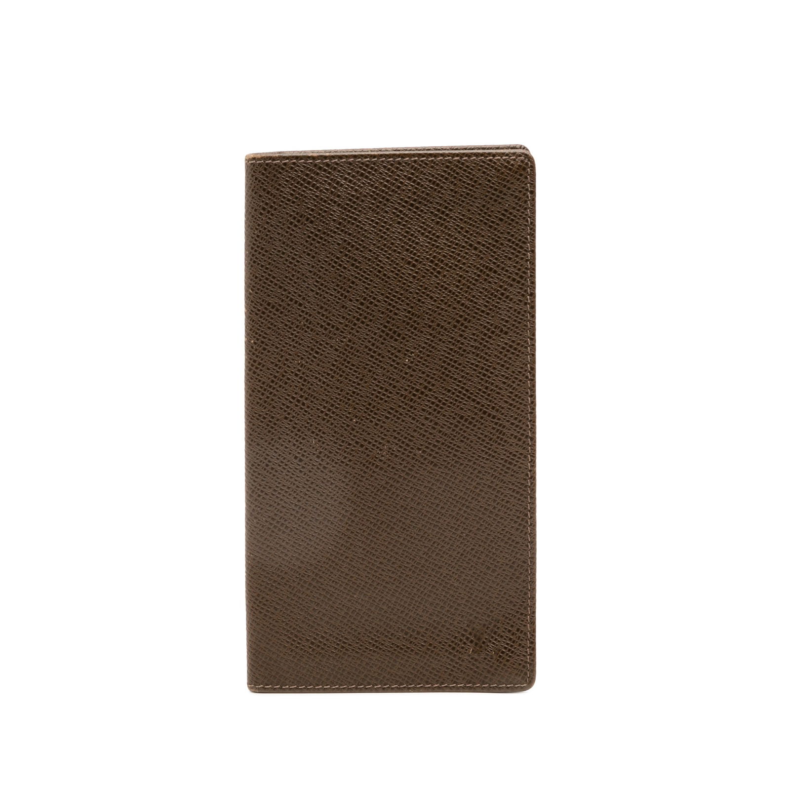 Louis Vuitton Taiga Leather Checkbook Wallet Brown (1 of 11)