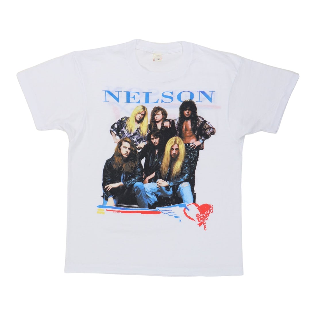 Vintage 1991 Nelson More Than Ever Shirt White Large Graphic Tee: Vintage 1991 Nelson More Than Ever Shirt White Large Graphic Tee Embrace nostalgia with this original vintage 1991 Nelson More Than Ever Shirt. This true vintage piece features striking graphics on bo