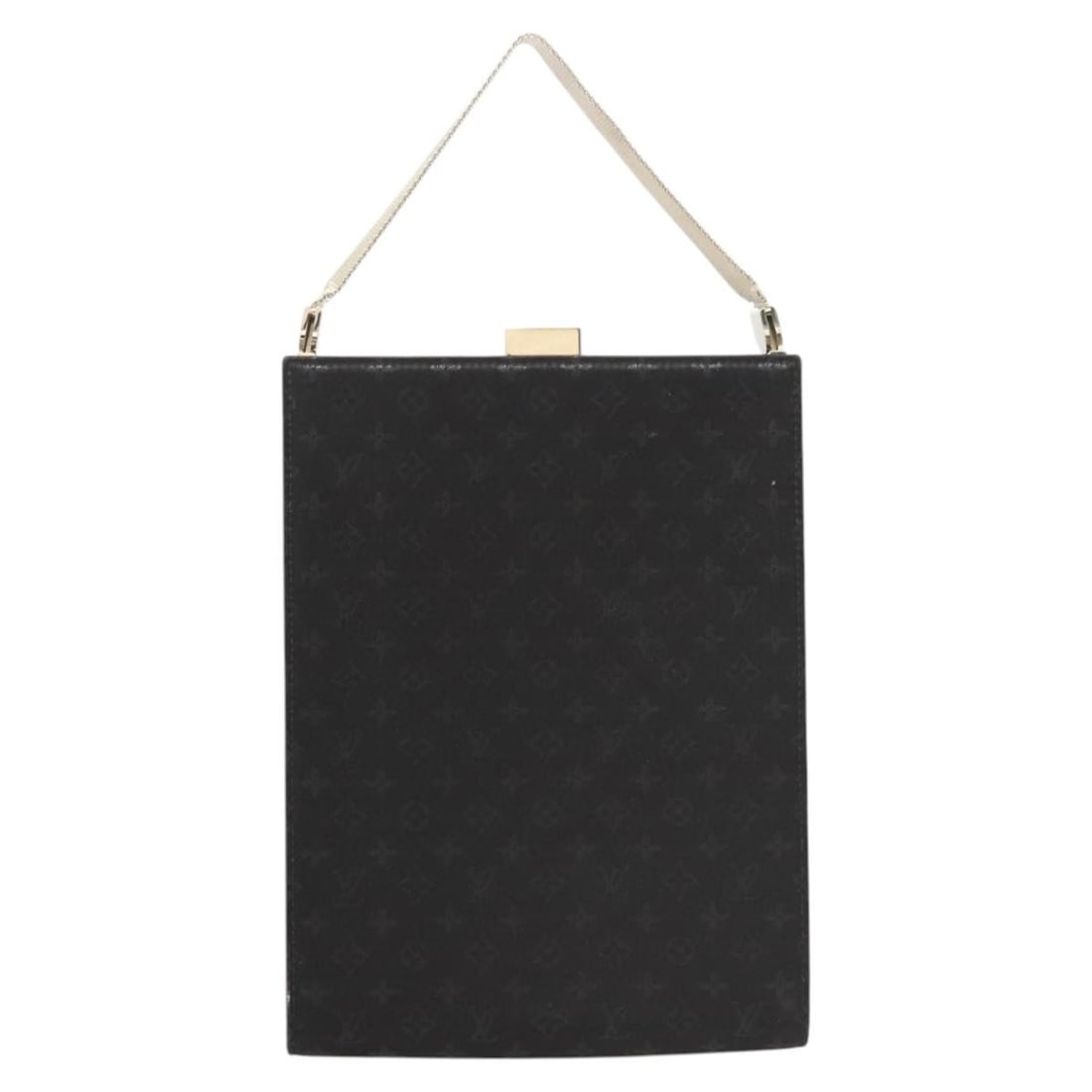 Saint Ange Black Purse by Louis Vuitton: Saint Ange Black Purse by Louis Vuitton This pre-owned Louis Vuitton Saint Ange handbag in black is designed for women. It is in good condition with minor signs of use, including slight rubbing and st