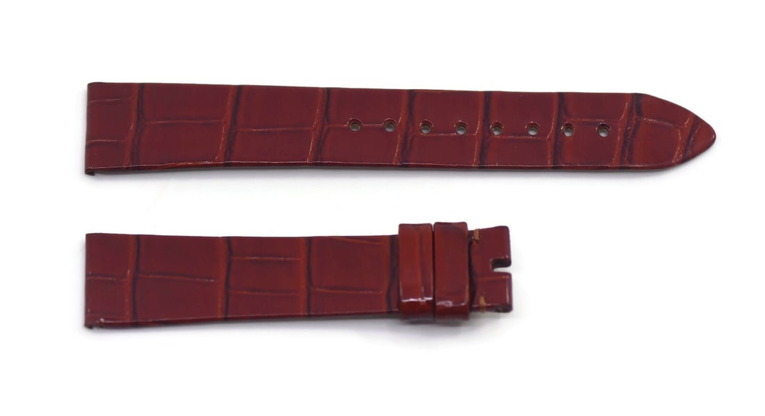 Authentic Vacheron Constantin Brown Leather Watch Band 18mm: Authentic Vacheron Constantin Brown Leather Watch Band 18mm Enhance your timepiece with this authentic Vacheron Constantin brown leather wristwatch band. Crafted from high-quality leather, this strap