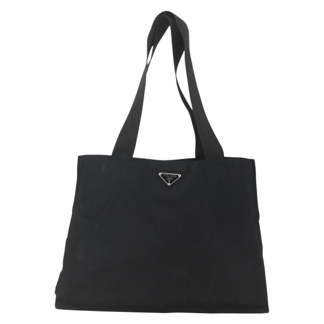 Black Prada Vintage Tote Bag with Signs of Wear (1 of 2)